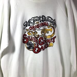 Vtg Mr. Jack Daniel's Silver Cornet Band Shirt XL